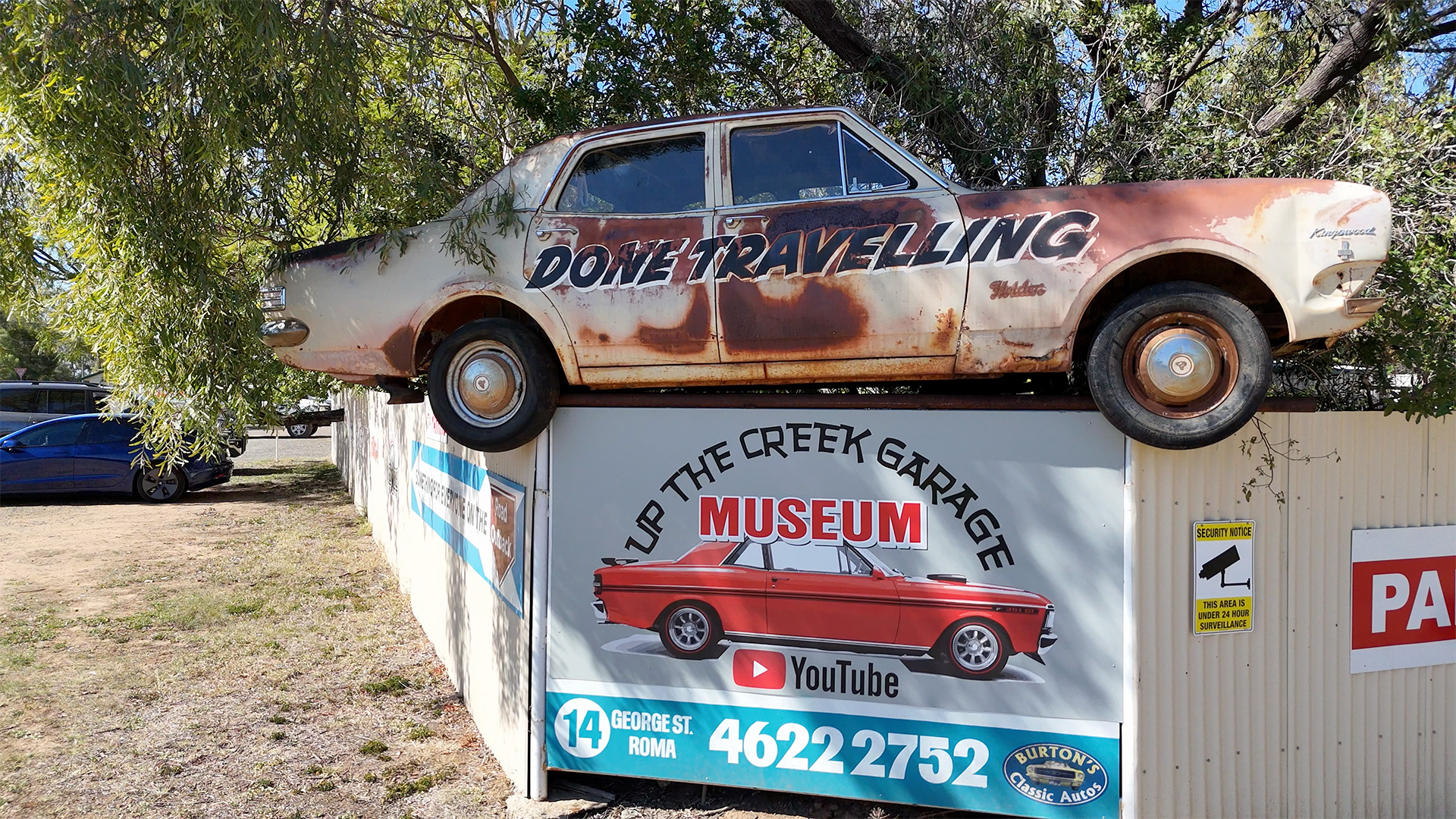 Australian car museum in Roma, Queensland